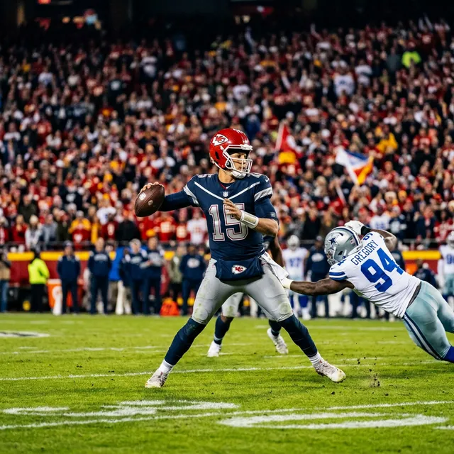 American football game on a MAG box running MAG Box IPTV